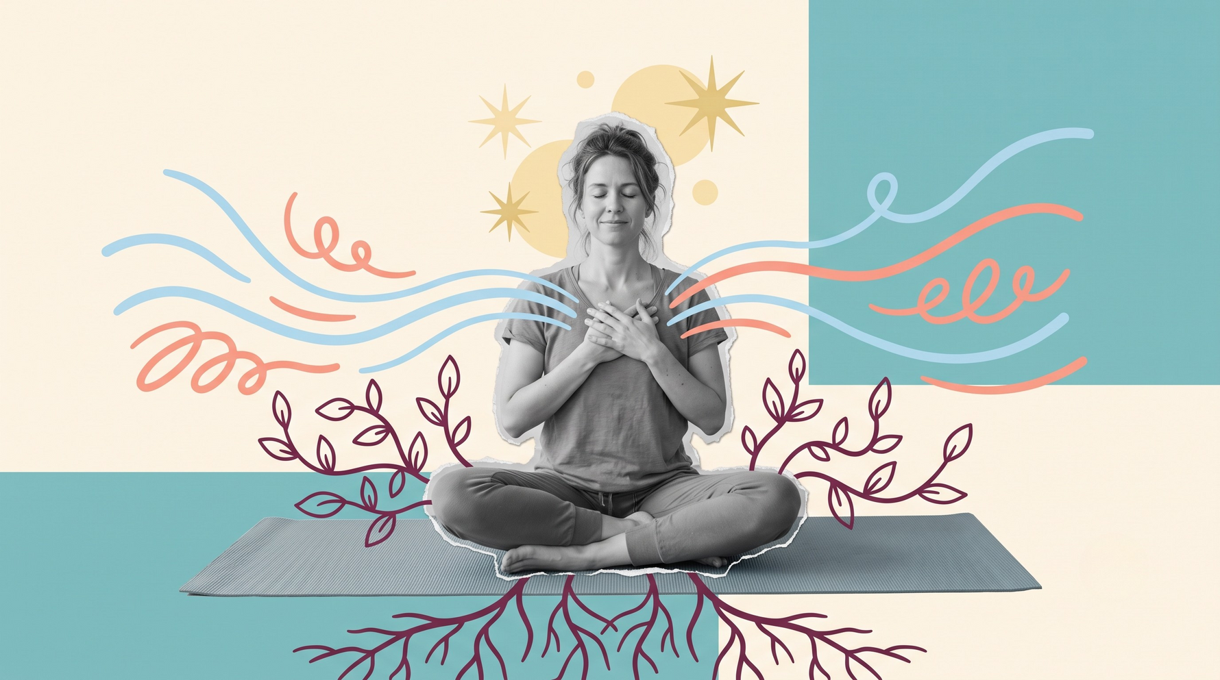 Social worker and mom uses yoga and positive affirmations to heal herself and her family