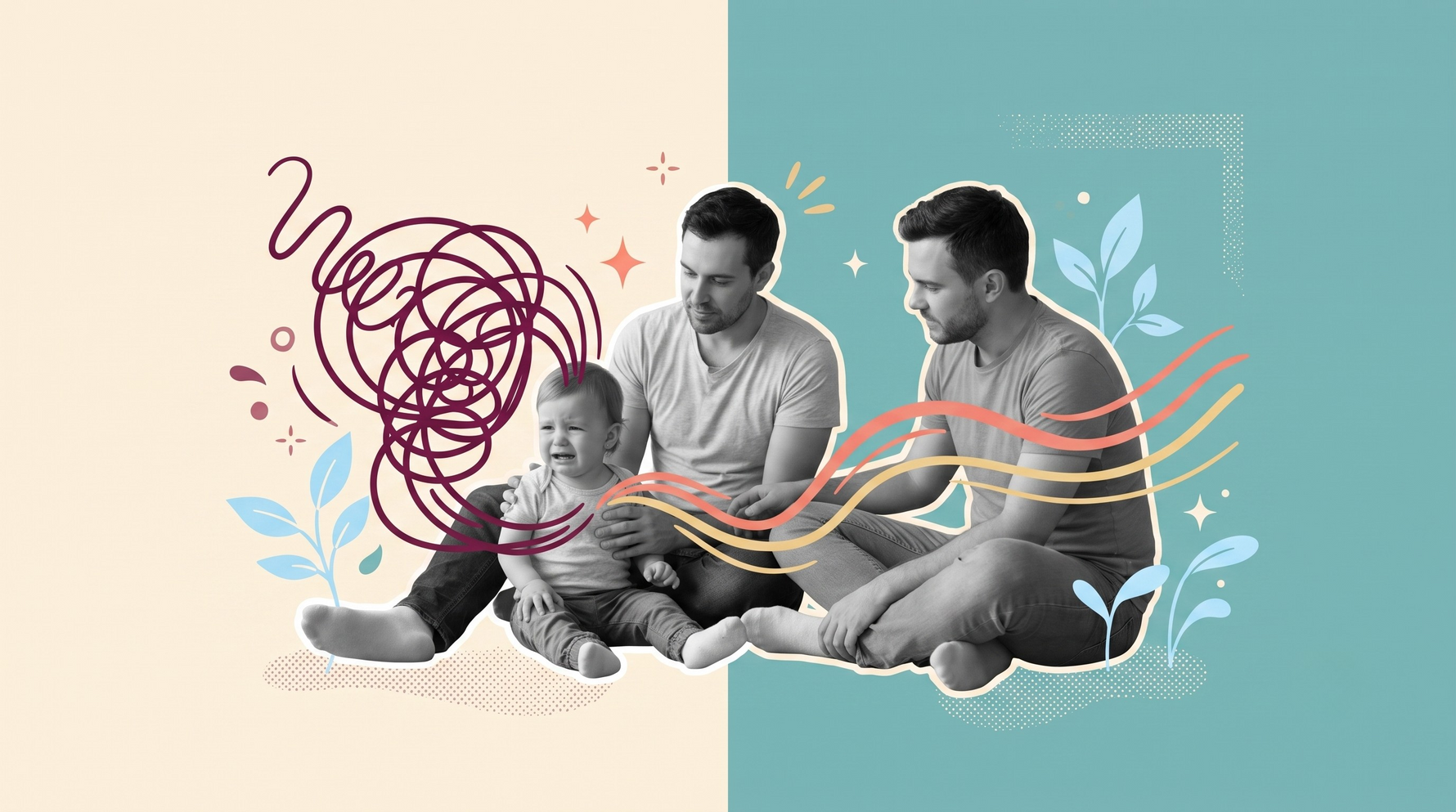 Two Men and a Tantruming Toddler