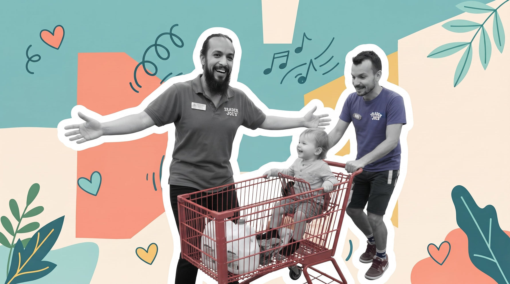 Joe's Workers Dance & Sing To Calm Crying Toddler
