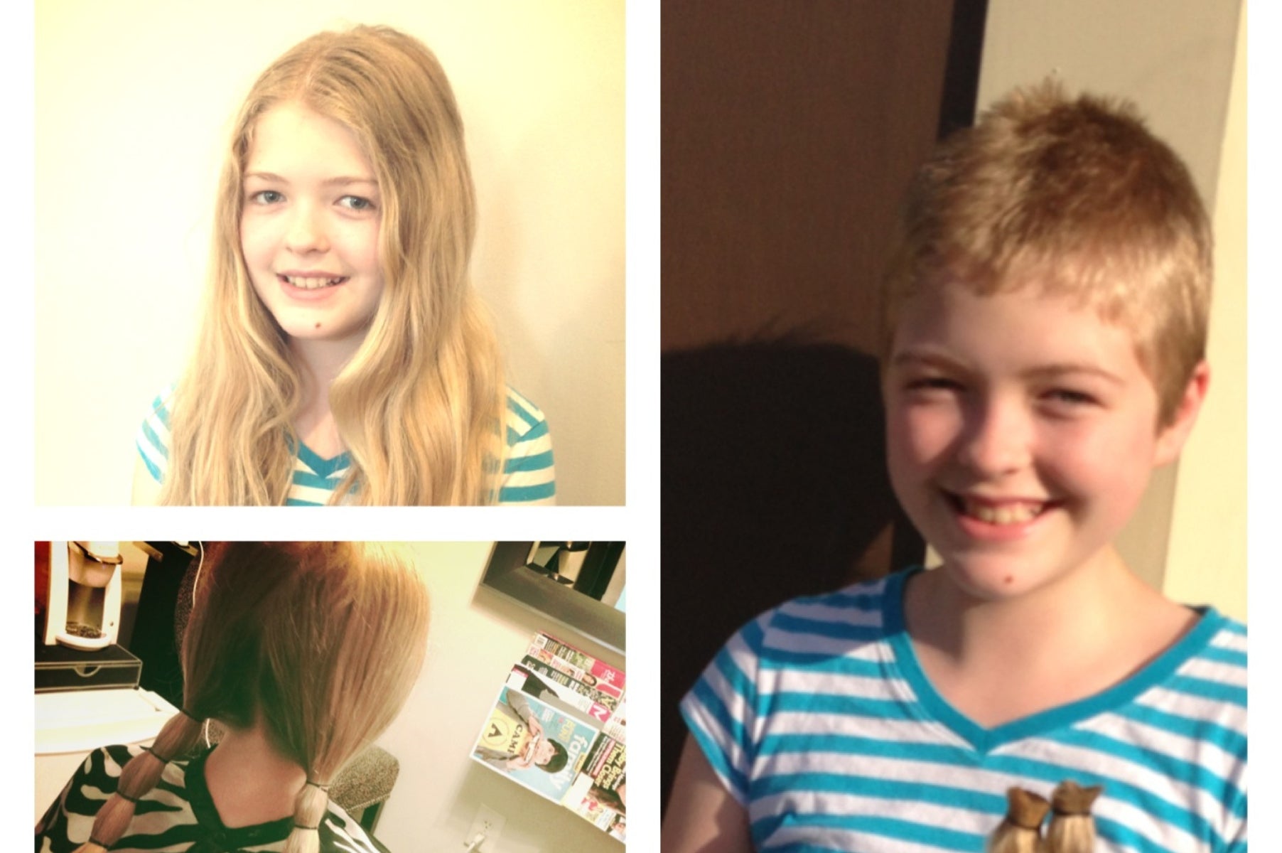 The day my daughter shaved her head