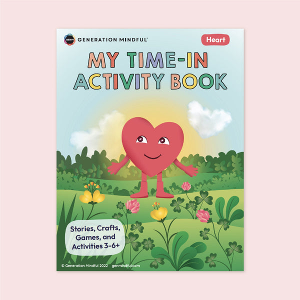 Heart My Time-In Activity Book front cover