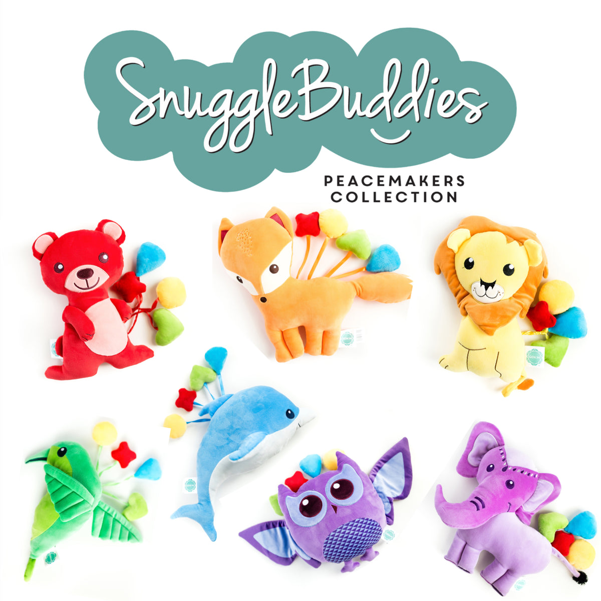 SnuggleBuddies™ Emotions Plush