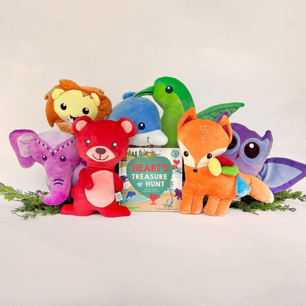 SnuggleBuddies Set & Book Bundle - PeaceMakers Generation Mindful - Generation Mindful, PLAYFUL - teach emotions parenting child therapy tool