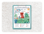 Playful, colorful emotional learning activity sheets from Generation Mindful's Digital Time-In ToolKit and Time-In Activity Booklets for Preschool and Kindergarten aged children, ages 3 to 6+.